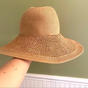 J. Crew Textured Summer Straw Hat